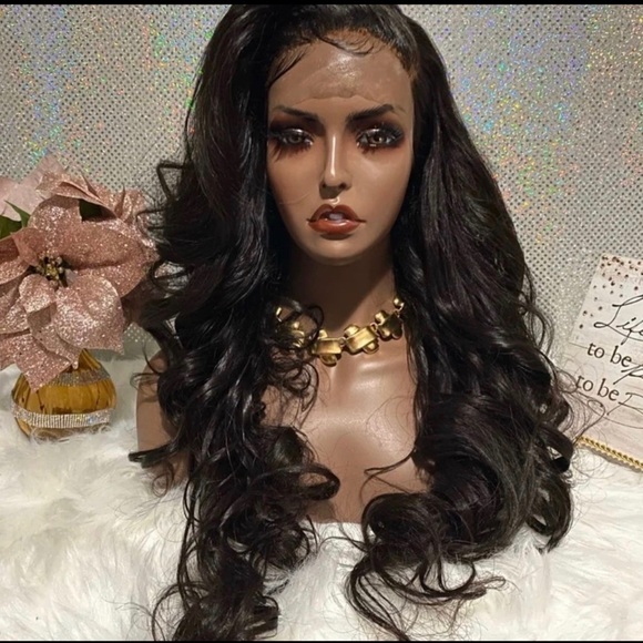 💜New30-32”Beautiful Serenity 100%Brazilian Human Hair HD Transparent Lace Wig💜 - Picture 4 of 10